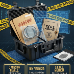 🩸The Junior Forensic Cold Case Academy-  6-Week Intensive