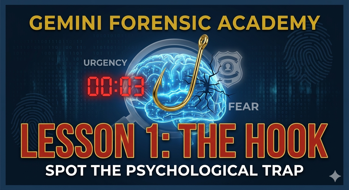 Lesson 1: The Anatomy of a Hook: Urgency, Authority, and Fear
