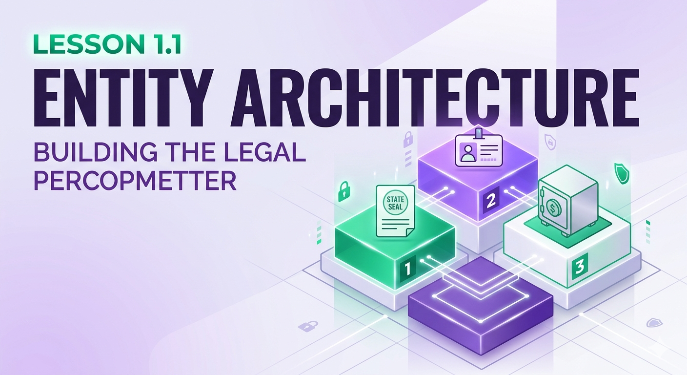 Lesson 1.1: Entity Architecture